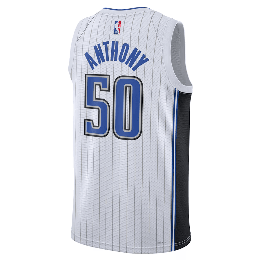 Orlando Magic Cole 50 Anthony White NBA Jersey - Association Edition