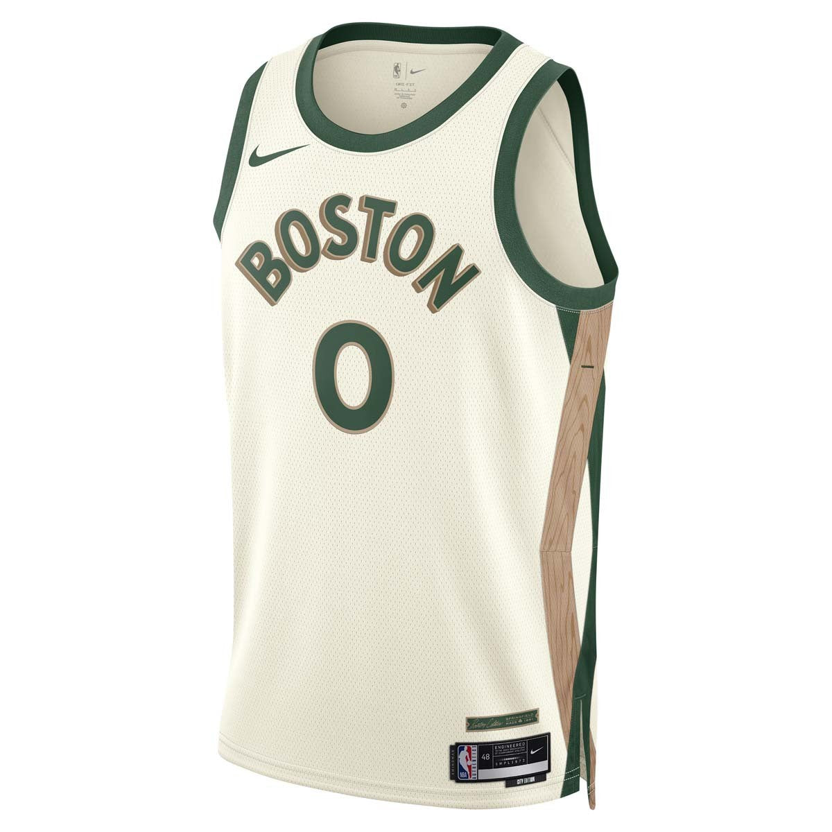 Boston Celtics City Edition 2024 White NBA Jersey - Jayson Tatum 0