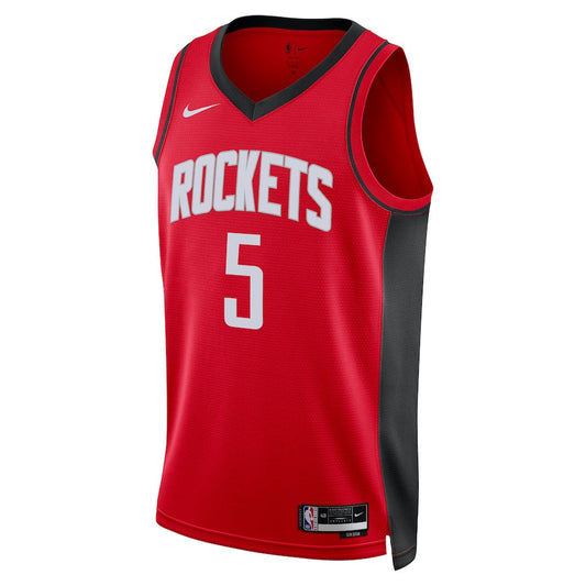 Houston Rockets Fred VanVleet 5 Red NBA Jersey Icon Edition