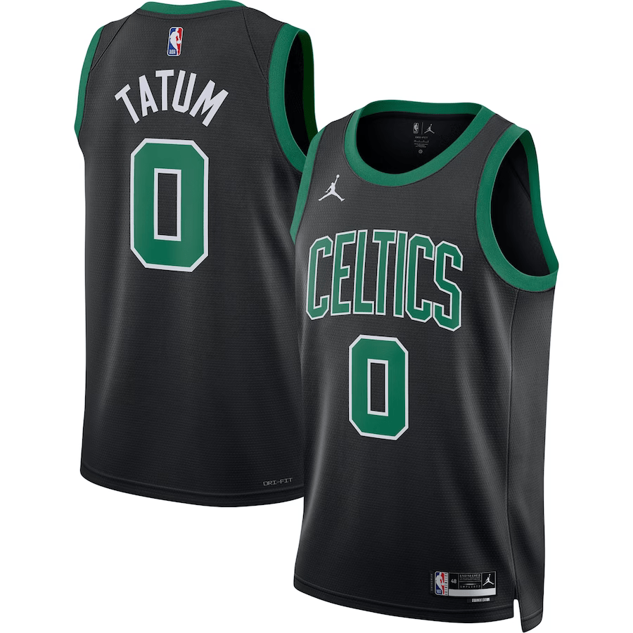 Boston Celtics Statement Edition Black Jordan NBA Jersey - Jayson Tatum 0