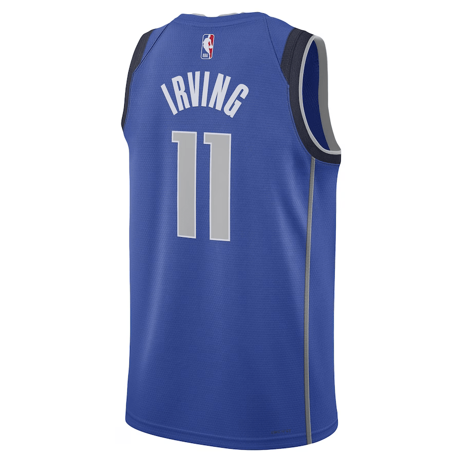 Dallas Mavericks Kyrie Irving 11 Blue NBA Jersey - Icon Edition