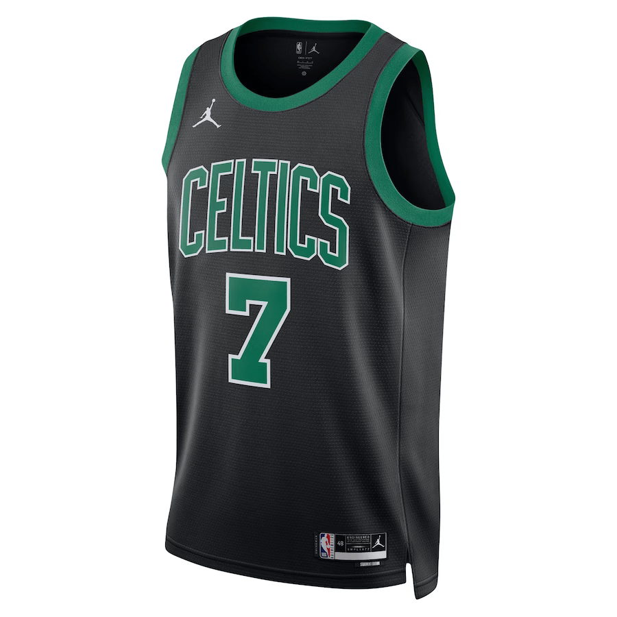 Boston Celtics Statement Edition Black Jordan NBA Jersey - Jaylen Brown 7