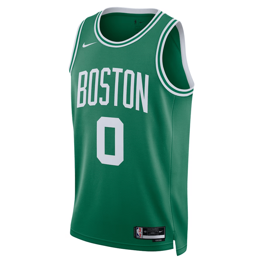 Boston Celtics Icon edition Green NBA Jersey - Jayson Tatum #0