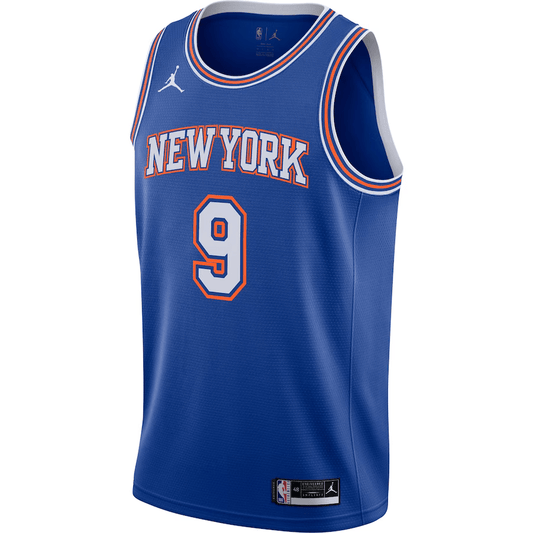 New York Knicks Statement Edition Blue Jordan NBA Jersey - Barrett 9