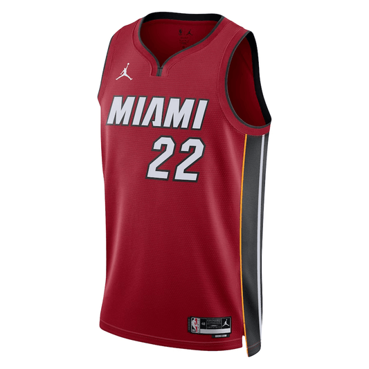 Miami Heat Statement Edition Jordan Red NBA Jersey -  Jimmy Butler 22