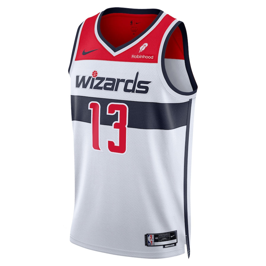 Washington Wizards Jordan Poole 13 White NBA Jersey - Association Edition