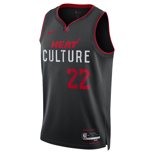 Miami Heat City Edition Black 2024 NBA Jersey - Jimmy Butler 22