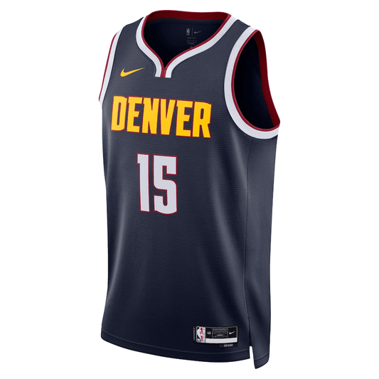 Denver Nuggets Icon Edition Navy NBA Jersey - Nikola Jokic 15