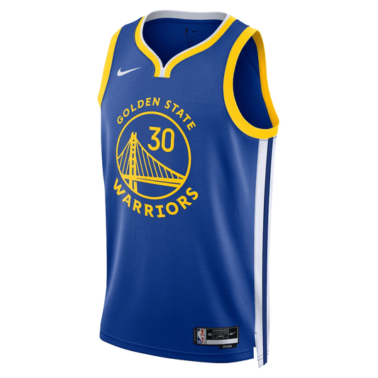 Golden State Warriors Icon Edition Blue NBA Jersey - Stephen Curry 30