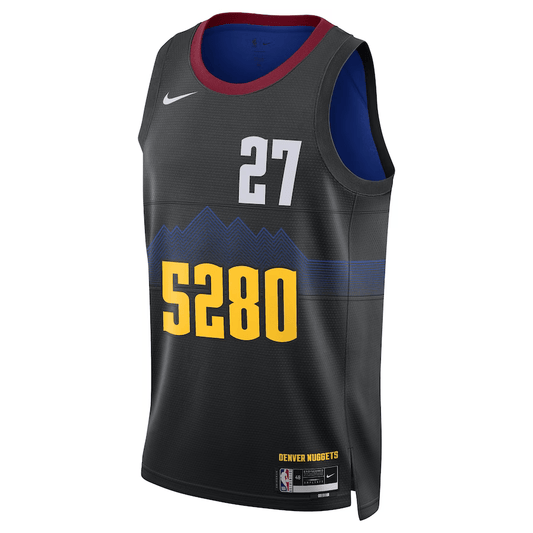 Denver Nuggets City Edition 2024 Black NBA Jersey - Jamal Murray 27