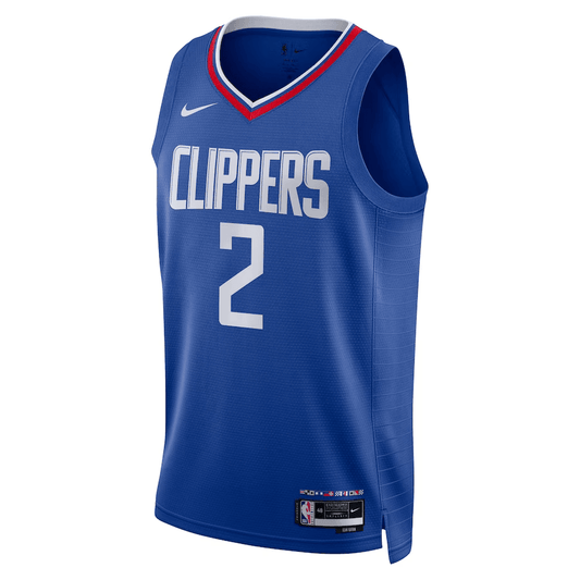 Los Angeles Clippers Kawhi Leonard 2 Blue NBA Jersey - Icon Edition