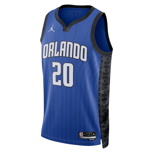 Orlando Magic Markelle Fultz 20 Jordan Royal NBA Jersey - Statement Edition