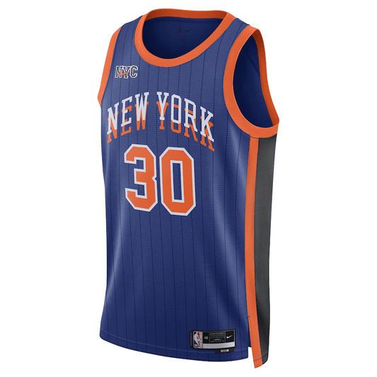 New York Knicks Blue City Edition 2024 NBA Jersey - Randle #30