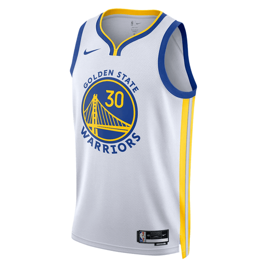 Golden State Warriors Association Edition White NBA Jersey - Stephen Curry 30