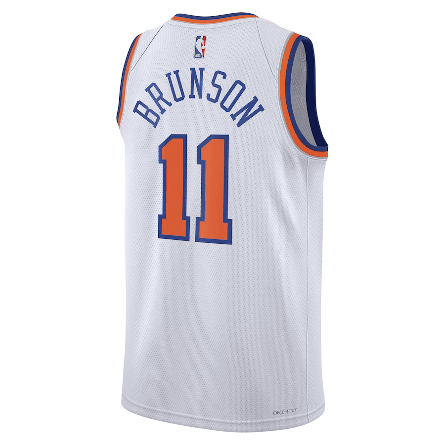 New York Knicks White Association Edition NBA Jersey - Brunson 11