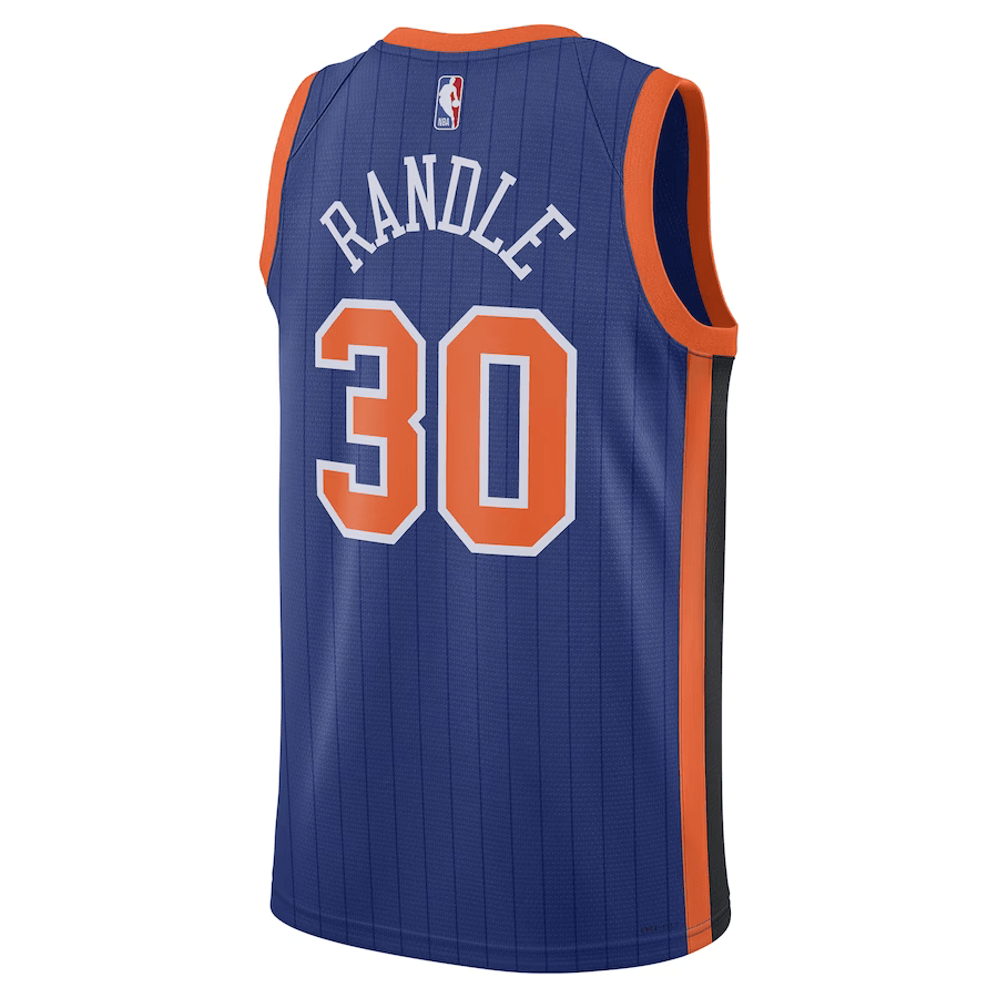 New York Knicks Blue City Edition 2024 NBA Jersey - Randle #30