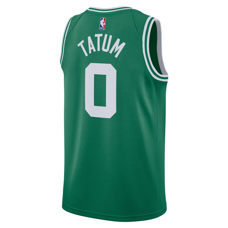 Boston Celtics Icon edition Green NBA Jersey - Jayson Tatum #0