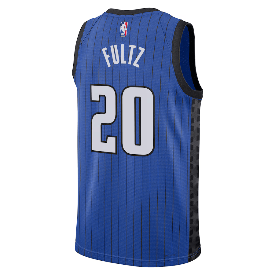 Orlando Magic Markelle Fultz 20 Jordan Royal NBA Jersey - Statement Edition