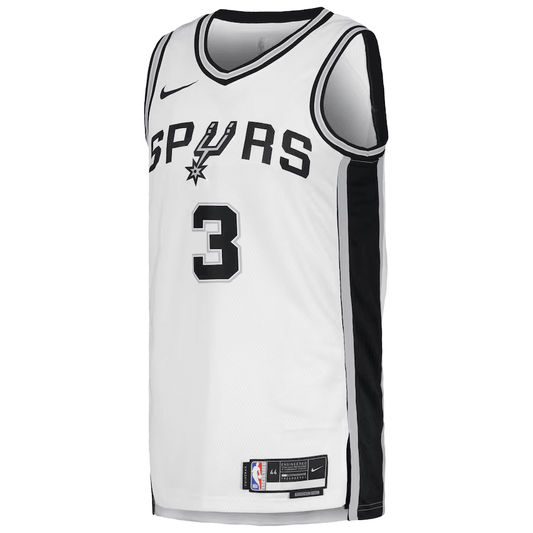 San Antonio Spurs Keldon Johnson 3 White NBA Jersey - Association Edition