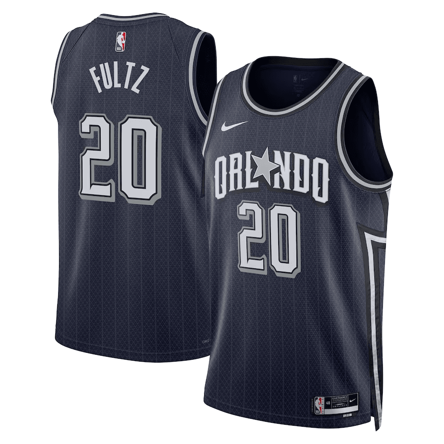 Orlando Magic City Edition 2023/24 Navy NBA Jersey - Markelle Fultz 20