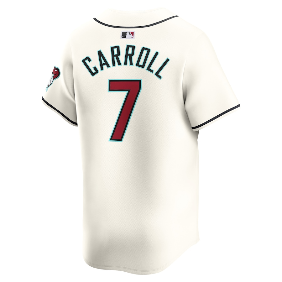 Arizona Diamondbacks Corbin Carroll 7 White Home Limited MLB Jersey