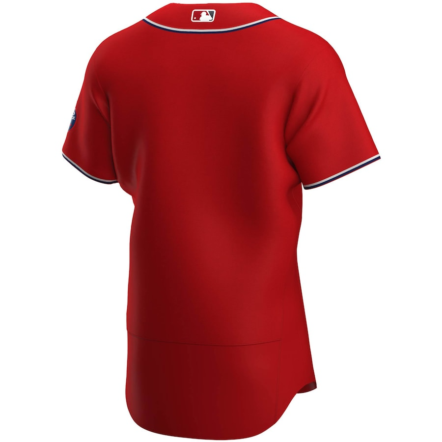 Washington Nationals Red Alternate Authentic Team MLB Jersey