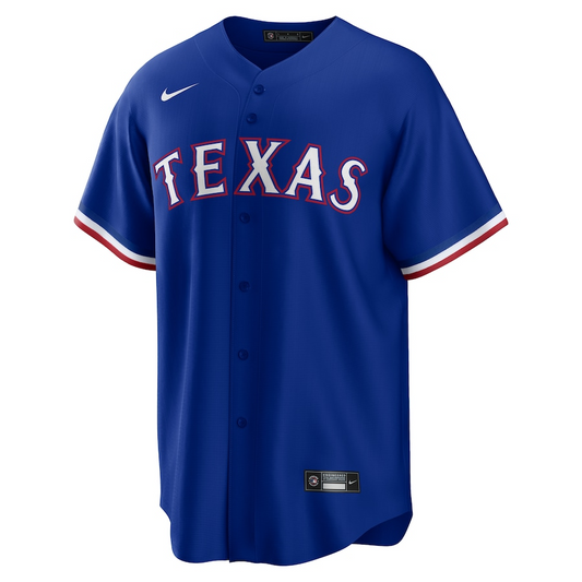 Texas Rangers Jacob deGrom 48 Royal Away MLB Jersey