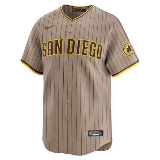 San Diego Padres Fernando Tatis Jr. 23 Tan Alternate Limited MLB Jersey