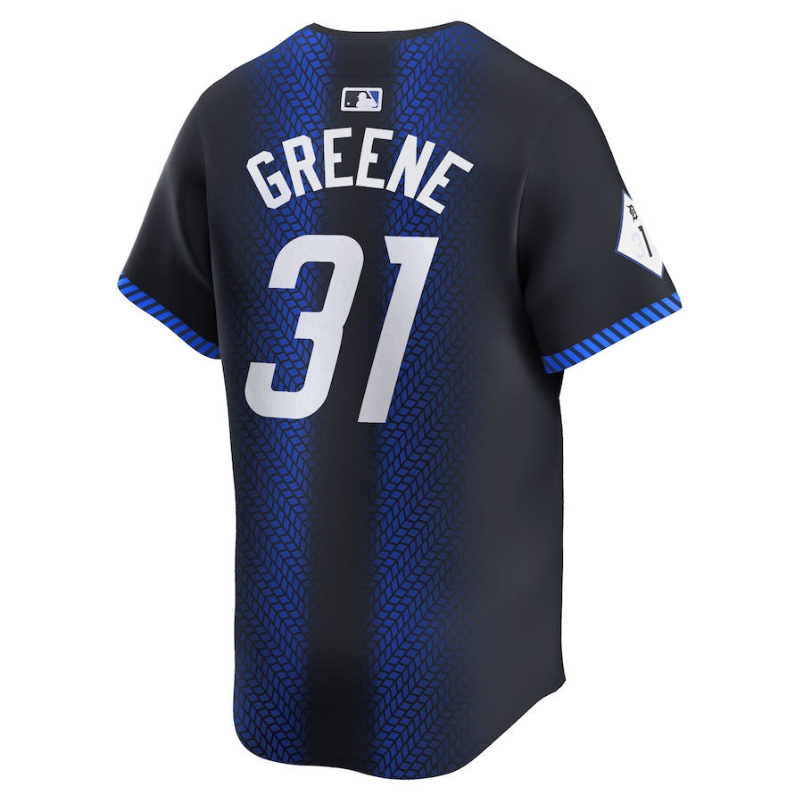 Detroit Tigers Riley Greene 31 Navy 2024 City Connect Limited MLB Jersey