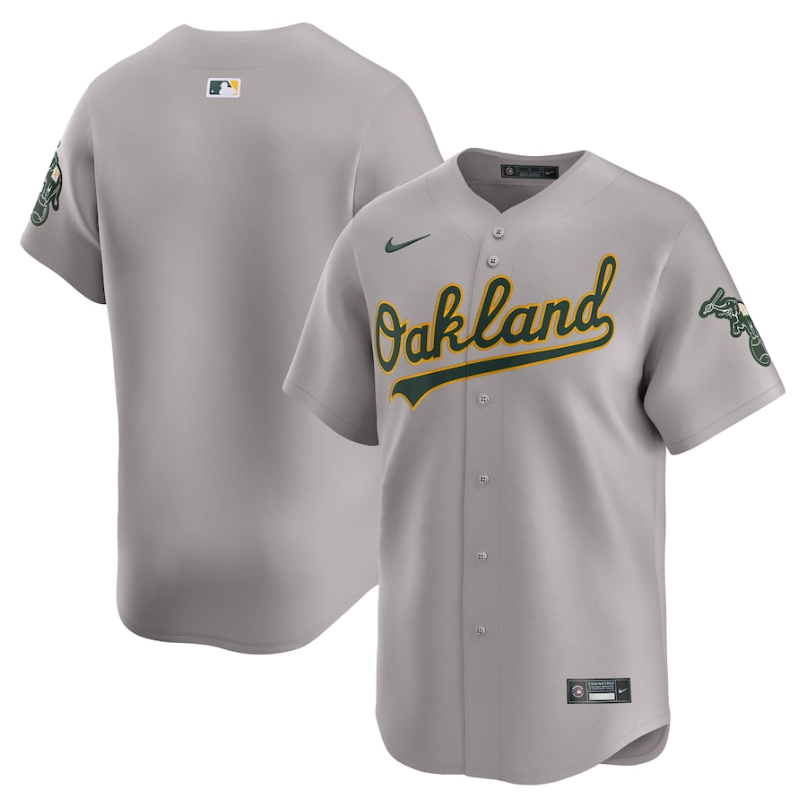 Oakland Athletics Gray Away Limited MLB Jersey