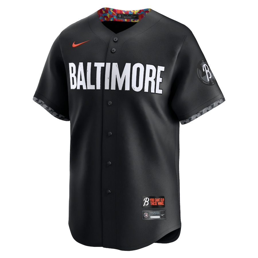 Baltimore Orioles Adley Rutschman 35 Black Alternate Limited MLB Jersey