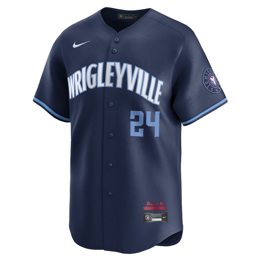 Chicago Cubs Cody Bellinger 24 Navy City Connect Limited MLB Jersey