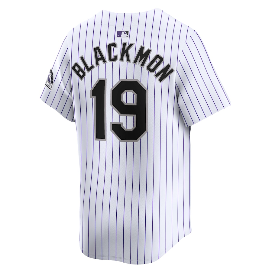 Colorado Rockies Charlie Blackmon 19 White Home Limited MLB Jersey