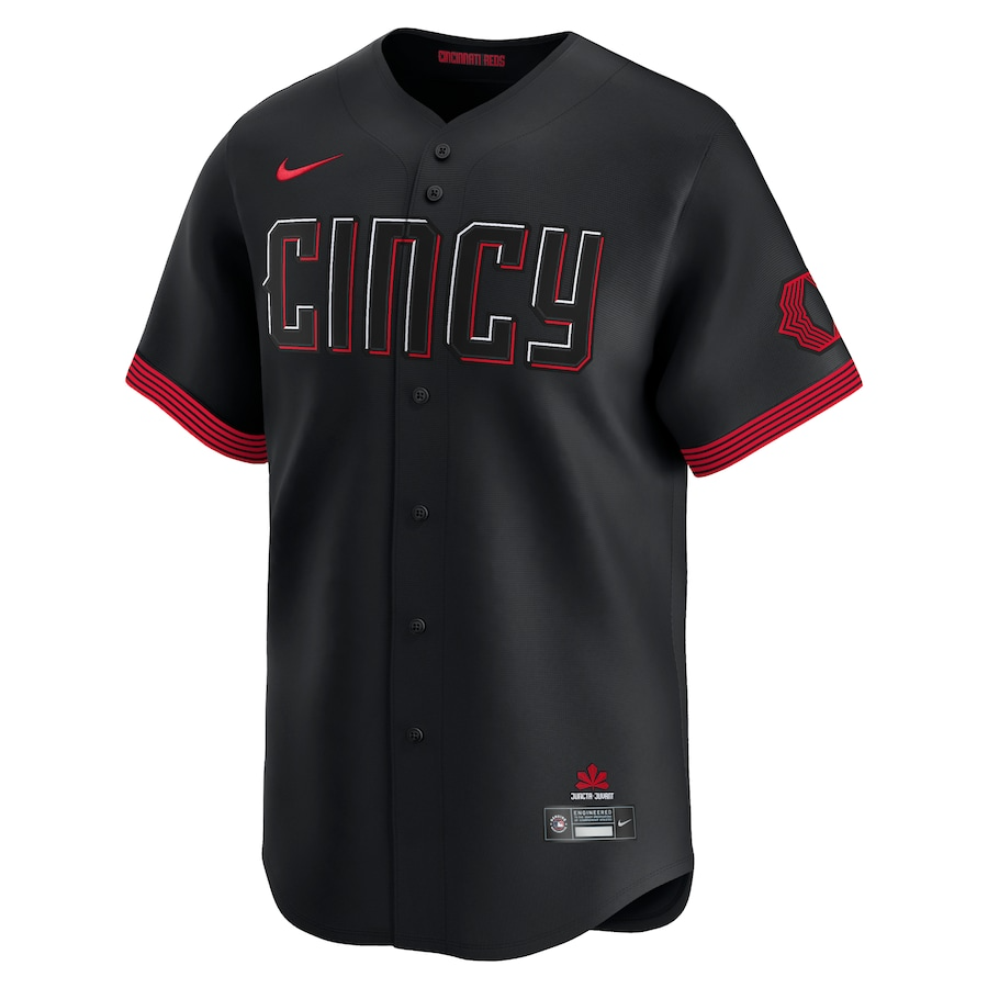 Cincinnati Reds Ken Griffey Jr. 30 Black City Connect Limited MLB Jersey