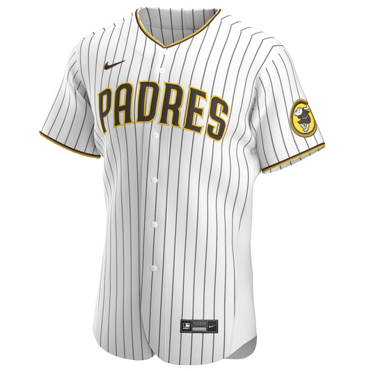 San Diego Padres Fernando Tatís Jr. 23 White/Brown Home Authentic MLB Jersey