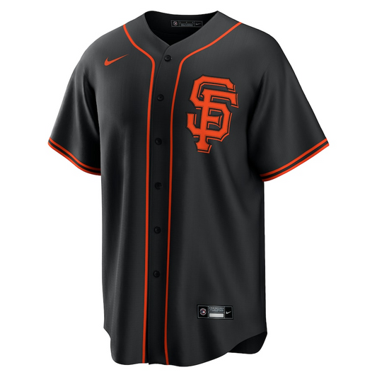 San Francisco Giants Mike Yastrzemski 5 Black Alternate MLB Jersey