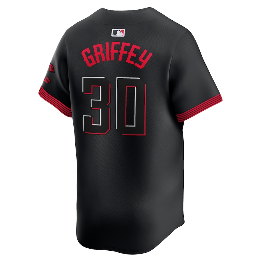 Cincinnati Reds Ken Griffey Jr. 30 Black City Connect Limited MLB Jersey