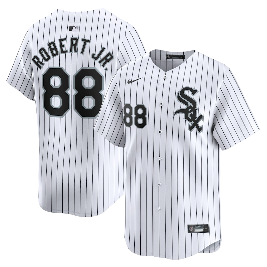 Chicago White Sox Luis Robert Jr. 88 White Home Limited MLB Jersey