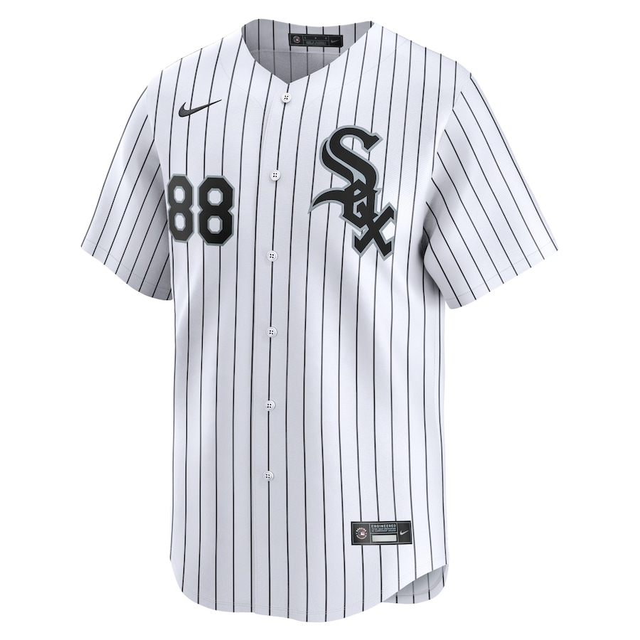 Chicago White Sox Luis Robert Jr. 88 White Home Limited MLB Jersey