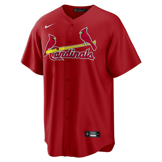 St. Louis Cardinals Nolan Arenado 28 Red Alternate Official MLB Jersey