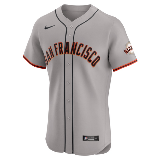 San Francisco Giants 42 Gray Road 2024 Jackie Robinson Day Elite MLB Jersey