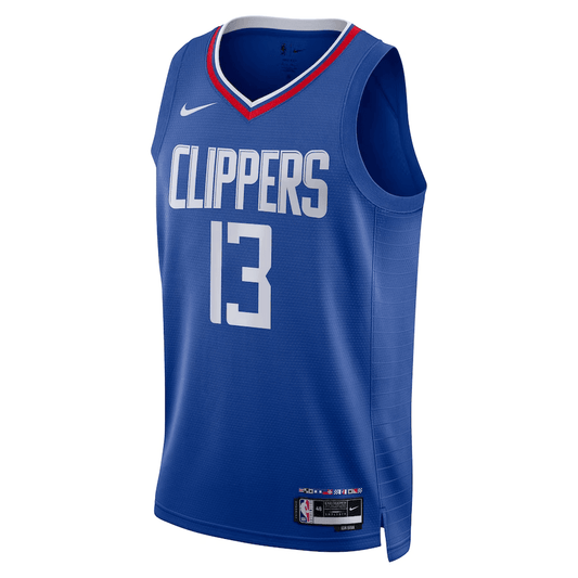 Los Angeles Clippers Paul George 13 Blue NBA Jersey - Icon Edition