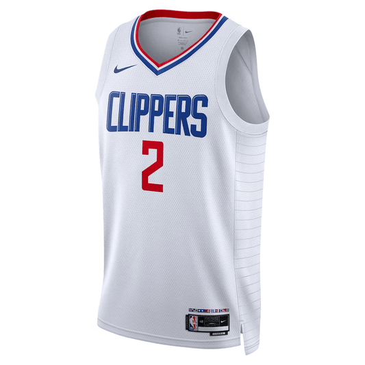 Los Angeles Clippers Kawhi Leonard 2 White NBA Jersey - Association Edition