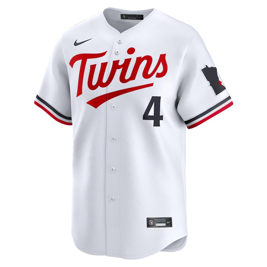 Minnesota Twins Carlos Correa 4 White Home Limited MLB Jersey