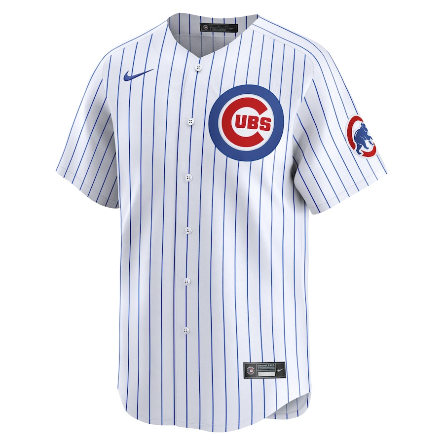 Chicago Cubs Dansby Swanson 7 White Home Limited MLB Jersey