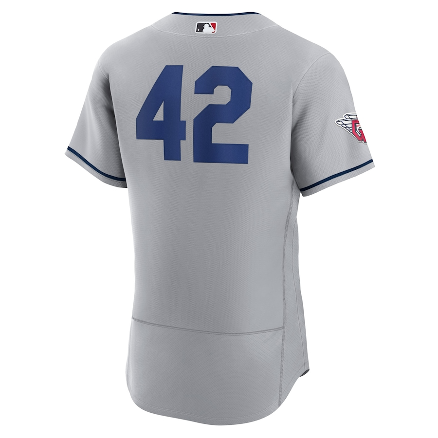 Cleveland Guardians 42 Gray 2023 Jackie Robinson Day Authentic MLB Jersey