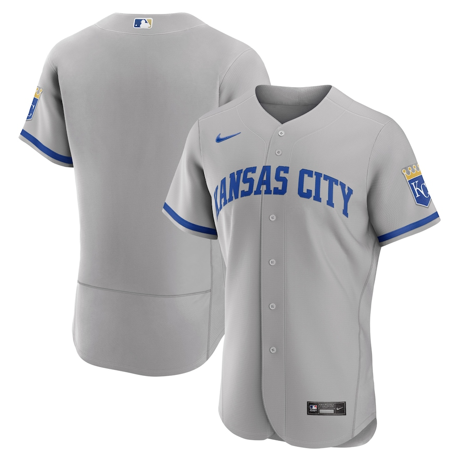 Kansas City Royals Gray 2022 Road Authentic MLB Jersey