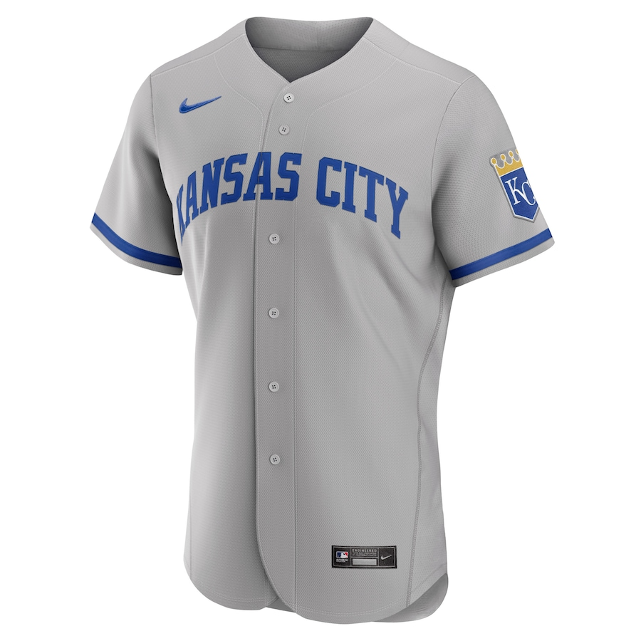 Kansas City Royals Gray 2022 Road Authentic MLB Jersey