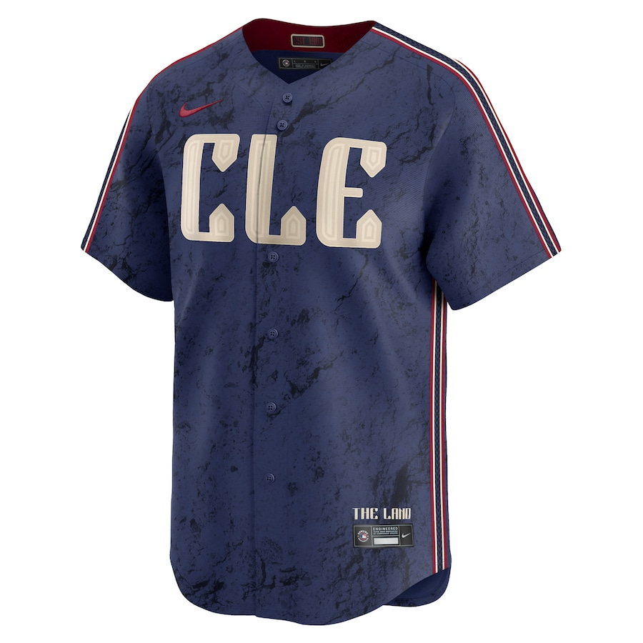 Cleveland Guardians José Ramírez 11 Navy 2024 City Connect Limited MLB Jersey