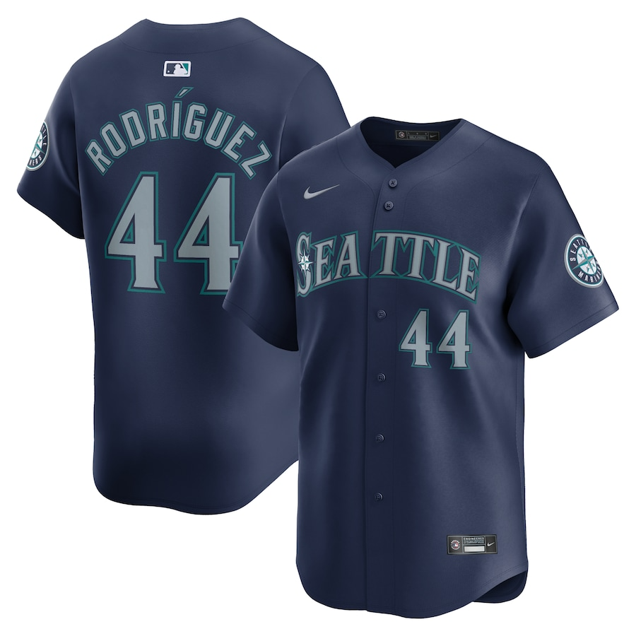 Seattle Mariners Julio Rodríguez 44 Navy Road Limited MLB Jersey